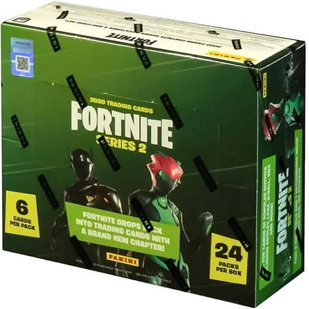 Fortnite 2020 Panini Trading Cards Series 2 Hobby Box | 24 Packs