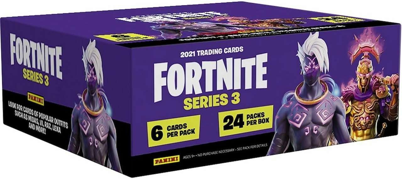 Panini Album Porta Cards Fortnite Vazio + 30 Envelopes