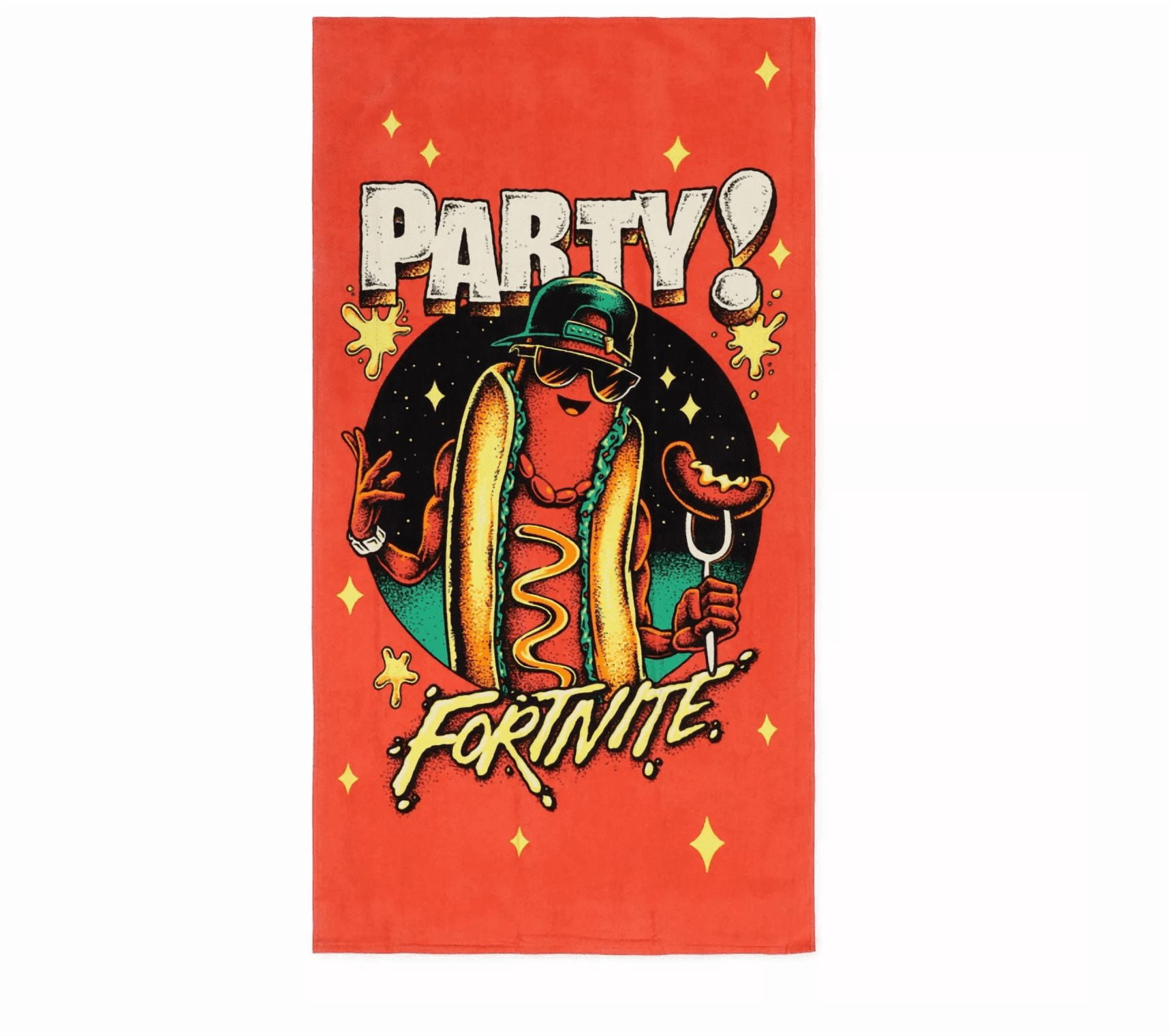 Fortnite Party Brat Beach Towel