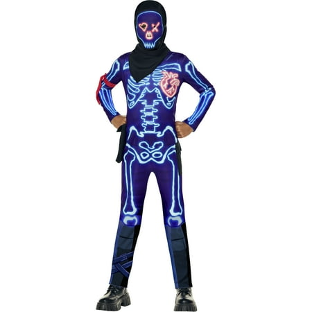 Fortnite Party Trooper Halloween Costume for Chilren, Boys Size M (8), by InSpirit Designs