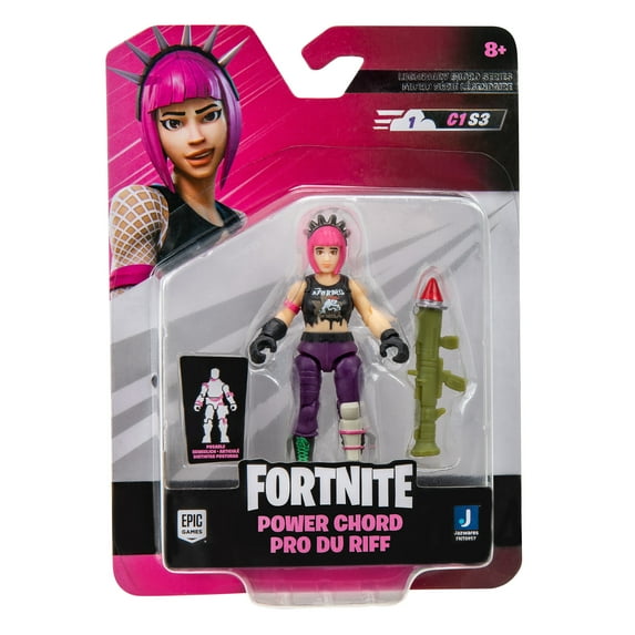 Fortnite Power Chord - Micro Legendary Series - 2.5 inch Figure with Guided Missile Launcher