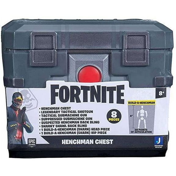 Fortnite Shark Style Henchman Chest - Head & Hip Pieces