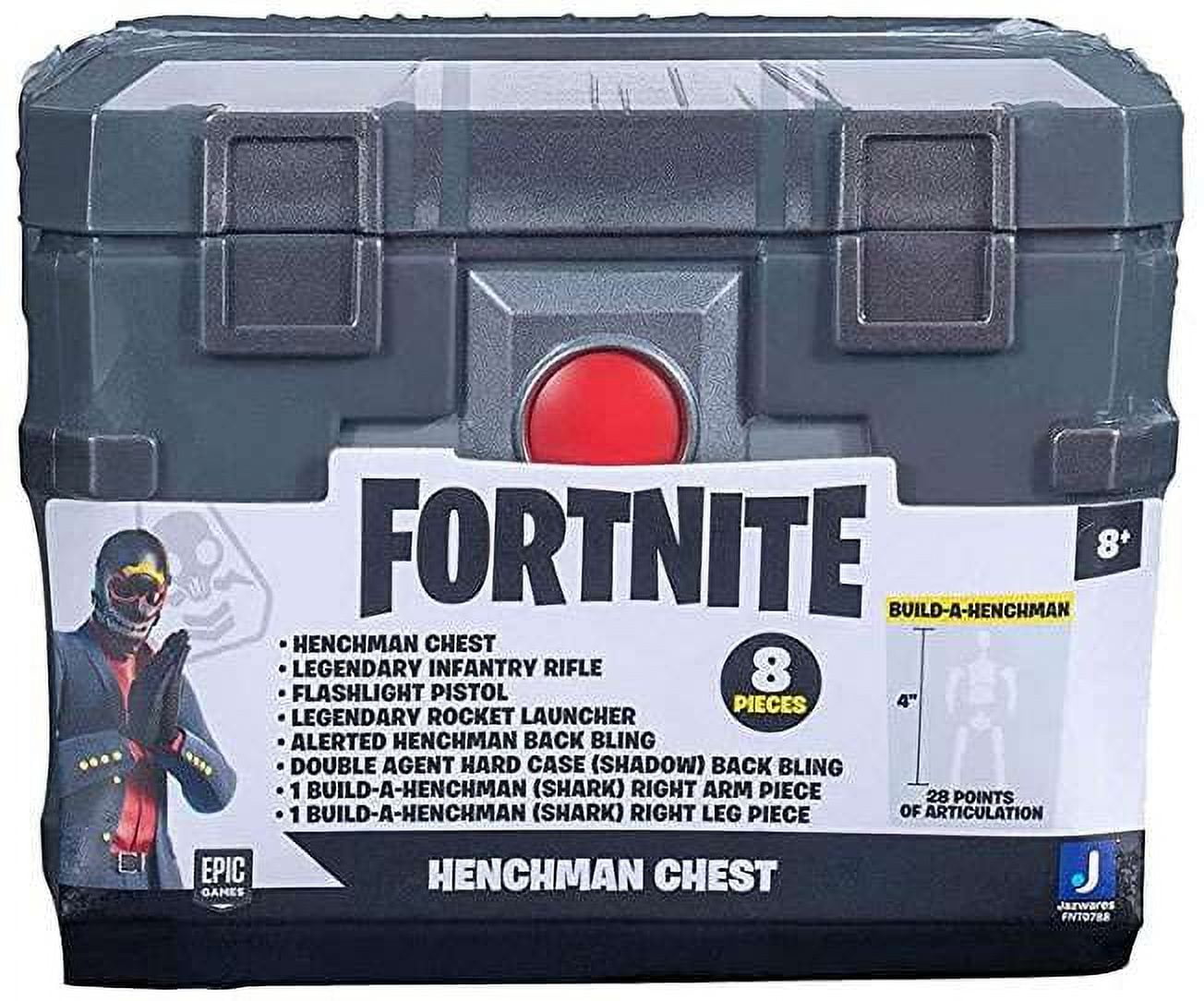 Fortnite Shark Style Henchman Chest - Right arm & Right leg