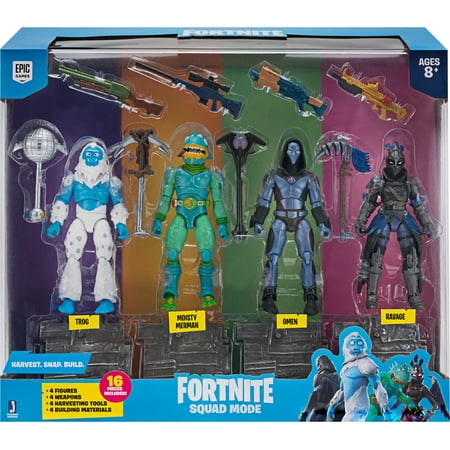 Fortnite Squad Mode 4 Figure Pack, Series 2