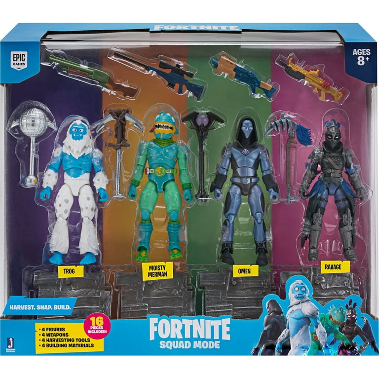 Fortnite Legendary Battle Royale Squad Mode Action Figure Pack