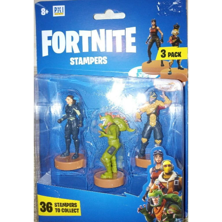 フォートナイト　STAMPERS スタンプ　フィギュア Fortnite Stampers 3 Pk to Collect Legendary Epic Rare - Walmart.com