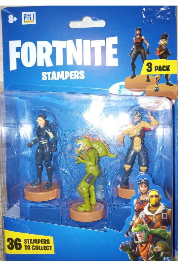 Fortnite Stampers 3 Pk to Collect Legendary Epic Rare