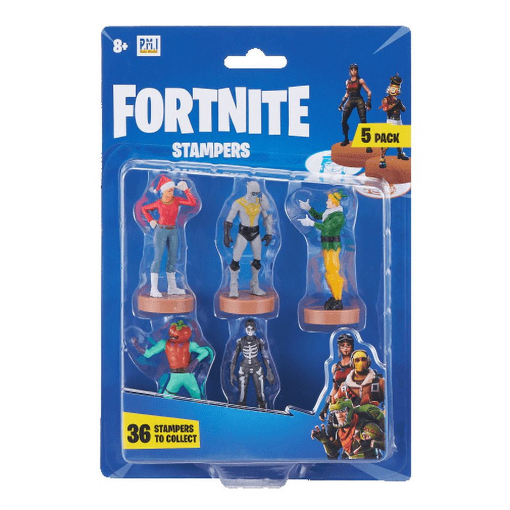 LOT 7 FIGURINES FORTNITE jouet Figure STAMPERS TAMPON COLLECTION
