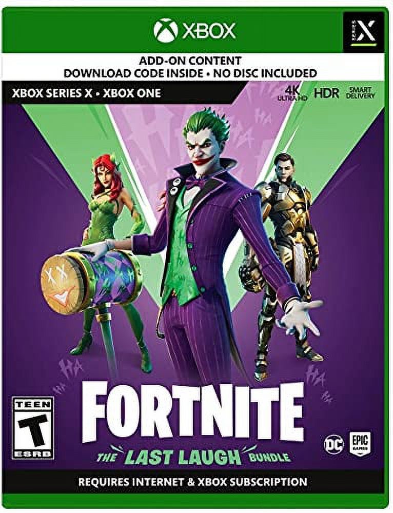 Fortnite The Last Laugh Bundle Xbox Series X [Code in Box]