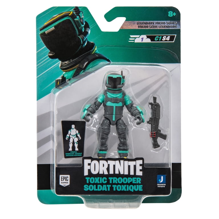 「超希少」Fortniteフィギア Epic Games Fortnite Toxic Trooper Figure - 2.5 Height - Walmart.com