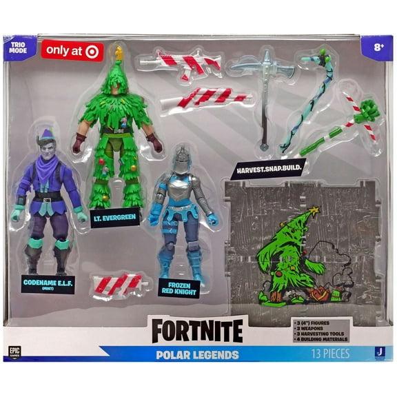 Fortnite Trio Mode Polar Legends Action Figure 3-Pack
