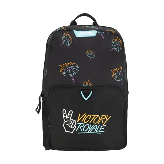 Fortnite Unisex Amplify 2.0 Backpack Black Neon Bright Multi-Color