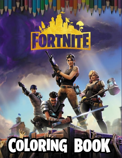 Fortnite Unofficial Coloring Book: Create, Explore, Color For Young Artists and Kids., (Paperback)