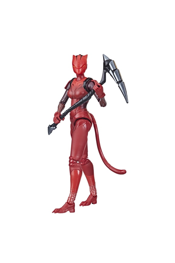 Victory Royale Series Lynx (Red) Collectible Action Figure with Accessories