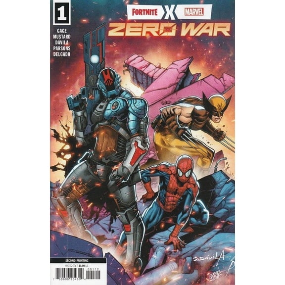 Fortnite X Marvel: Zero War #1 (2nd) VF ; Marvel Comic Book