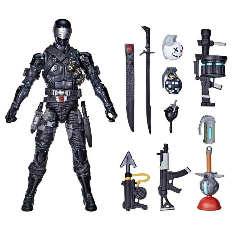 Fortnite x G.I. Joe - Battle Royale Snake Eyes Figure: Zero Fortnite x G.I. Joe - Battle Royale Snake Eyes Figure: Zero