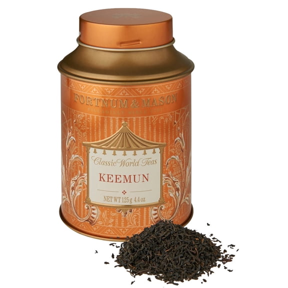 Fortnum and Mason British Tea. Keemun 125g Loose Tea in a Tin (1 Pack) USA