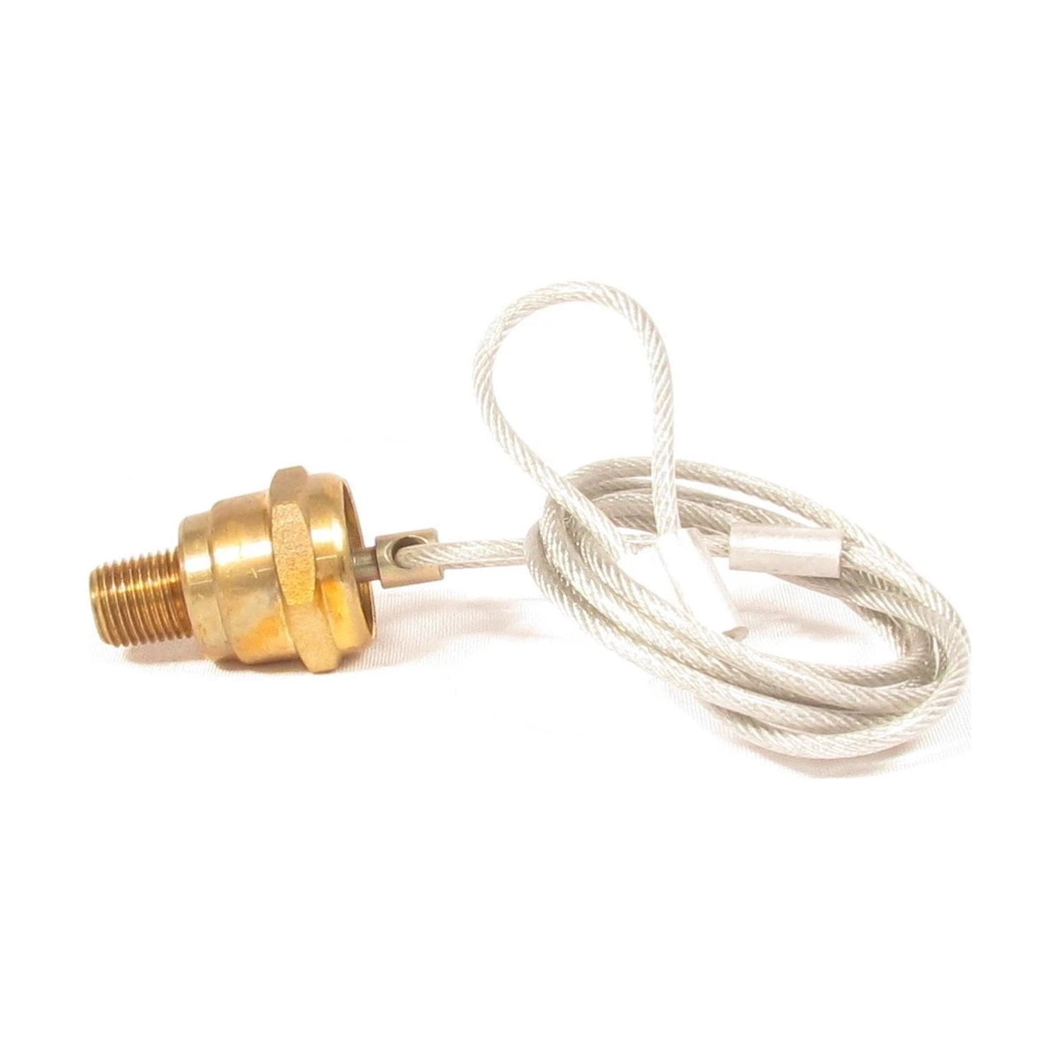 Fortpro Air Tank Manual Drain Valve With 60 Cable Replacement for Haldex 12105 F224786