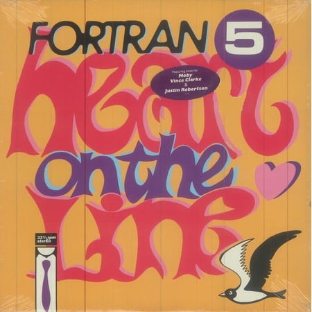 Fortran 5 - Heart On The Line - 12" Maxi-Single Vinyl