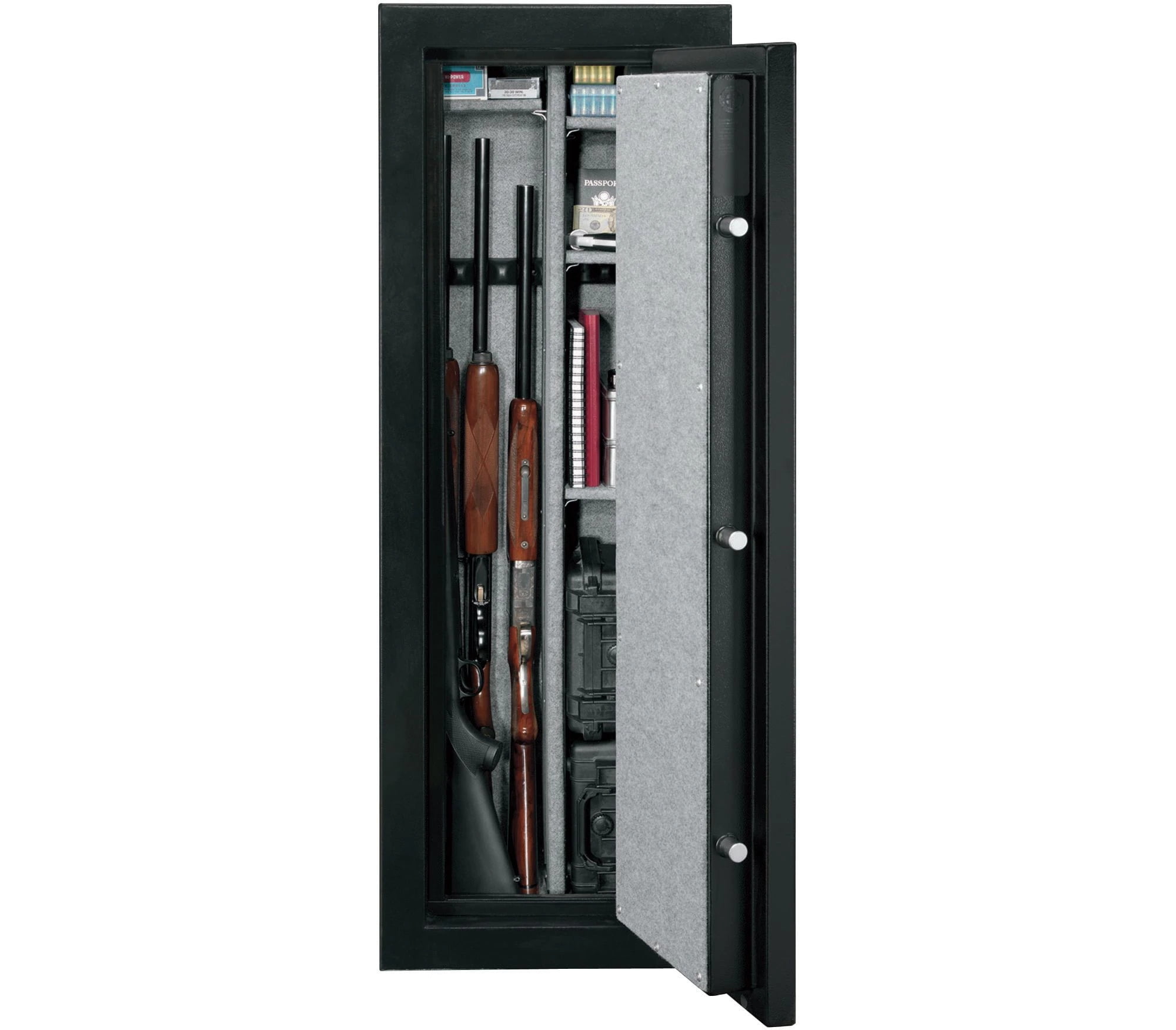 Fortress 10 gun safe outlet with combination lock