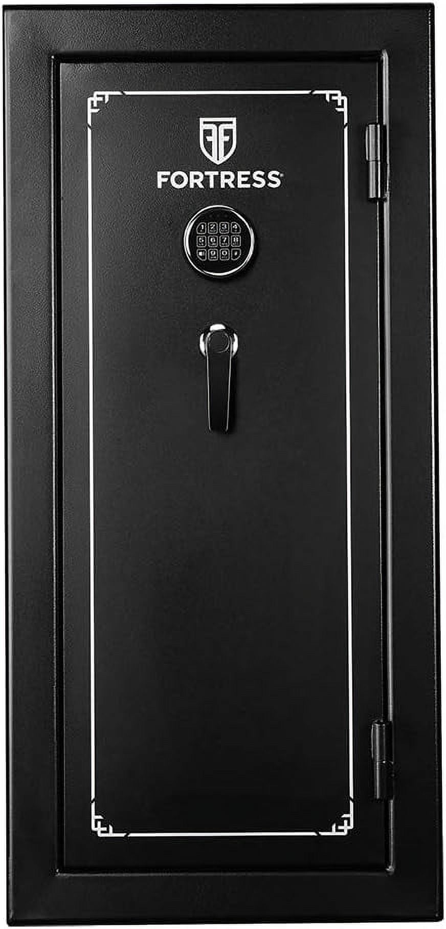Fortress 24 Gun Fire Safe with Electronic Lock Black 24EBF