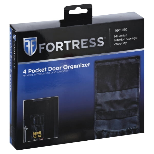 Fortress Door Organizer with Four Durable Mesh Pockets for Magazines and Ammo