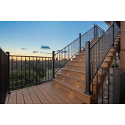 Fortress Building Products Universal Railing Bracket - Single Pack   Standard Mounting Hardware, Drop-In Replacement