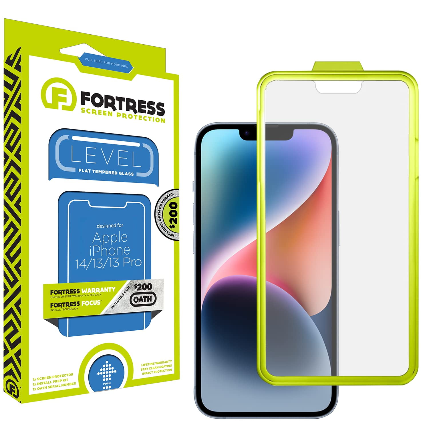 Iphone 12 Mini Fortress Tempered Glass Screen Protector Fortress