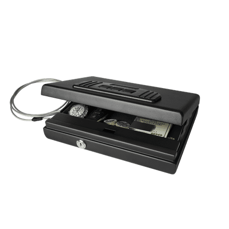 Fortress Portable Safes Model 11E20 with Electronic Lock and Steel Cable