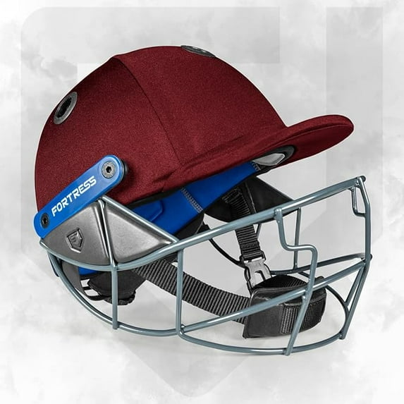 Fortress Pro STL Cricket Helmet - Proffesional Grade Cricket Helmet for Junior, Youth & Senior Players | 3 Sizes | Adjustable Cricket Helmets | 4 Color Options