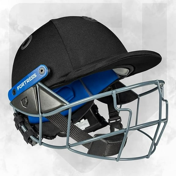 Fortress Pro STL Cricket Helmet - Proffesional Grade Cricket Helmet for Junior, Youth & Senior Players | 3 Sizes | Adjustable Cricket Helmets | 4 Color Options