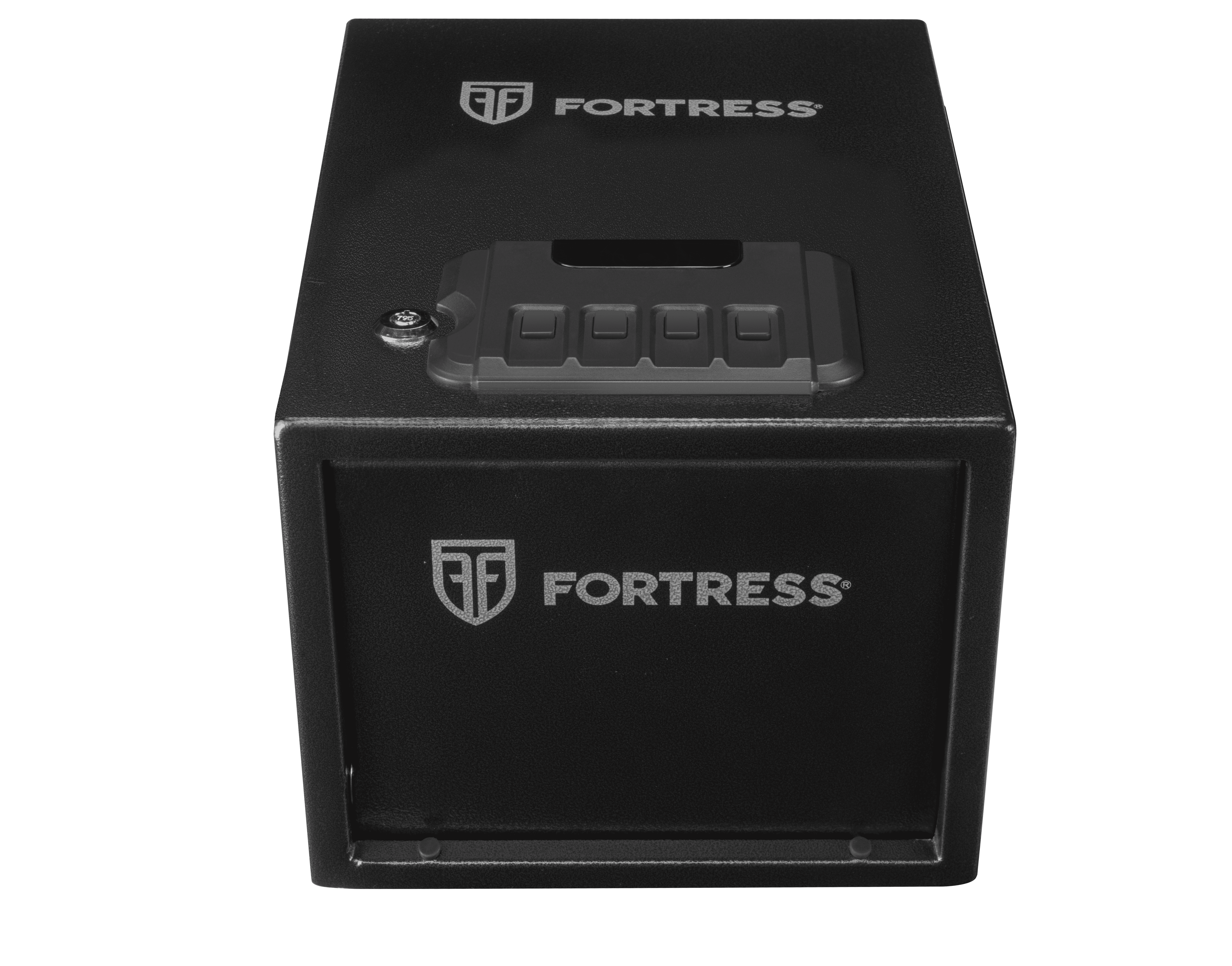 Fortress Quick Access Handgun Safe with Electronic Lock and Backup Key, Black P2EA