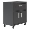 thumbnail image 1 of Fortress Textured Metal 31.5" Garage Mobile Cabinet with 1 Full Extension Drawer and 2 Adjustable Shelves y, 1 of 11