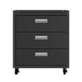 thumbnail image 1 of Fortress Textured Metal 31.5" Garage Mobile Chest with 3 Full Extension Drawers y, 1 of 10
