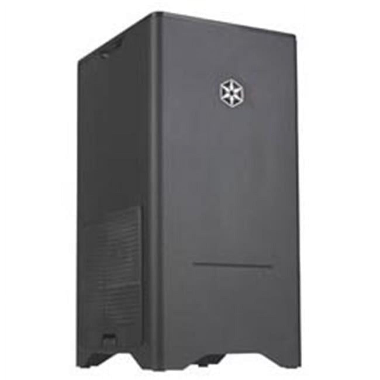 Fortress Tower PC Case with Super Small Footprint Design - Black ...