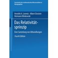 thumbnail image 1 of Fortschritte Der Mathematischen Wissensc Das RelativitÃ¤tsprinzip: Eine Sammlung Von Abhandlungen, (Paperback), 1 of 1