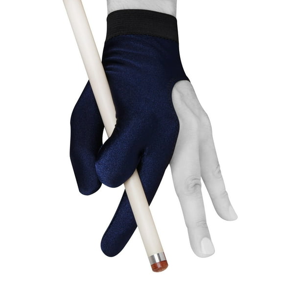 Fortuna Billiard POOL CUE GLOVE - Classic series - Dark Blue - Fits either hand (Medium/Large)