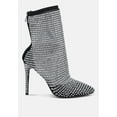 thumbnail image 1 of Fortunate Rhinestones Embellished Mesh Boots, 1 of 10