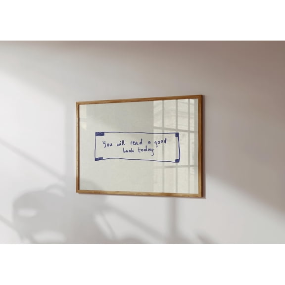 Fortune Cookie Reading Wall Art Print