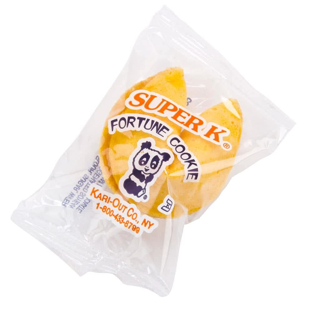 Fortune Cookies Crisp SE33 Vanilla Cookies with Fun, Traditional