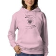 thumbnail image 1 of Fortune Teller  Design Hoodie Women -Image by Shutterstock, Female XX-Large, 1 of 4
