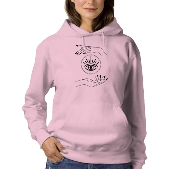 Fortune Teller Design Hoodie Women -Image by Shutterstock, Female XX-Large