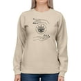 thumbnail image 1 of Fortune Teller Design Sweatshirt Women - Women Sweatshirt, Small, 1 of 4