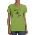 thumbnail image 1 of Fortune Teller  Design T-Shirt Women -Image by Shutterstock, Female Small, 1 of 4