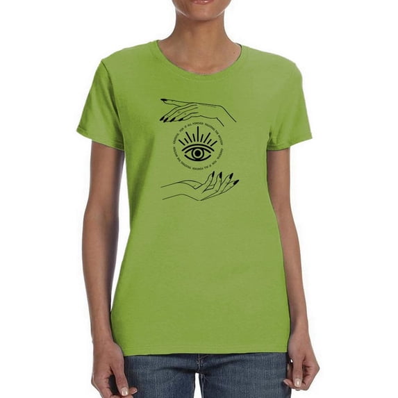 Fortune Teller Design T-Shirt Women -Image by Shutterstock, Female Small