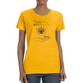 thumbnail image 1 of Fortune Teller  Design T-Shirt Women -Image by Shutterstock, Female Small, 1 of 4