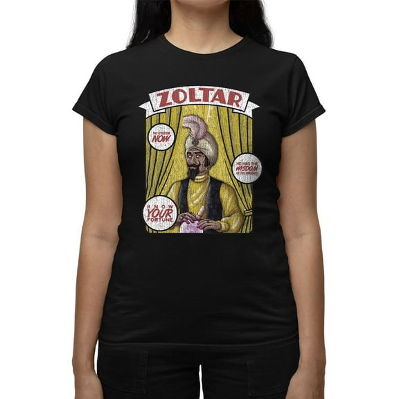 Fortune Teller Graphic Tee, Zoltar Women's T-shirt