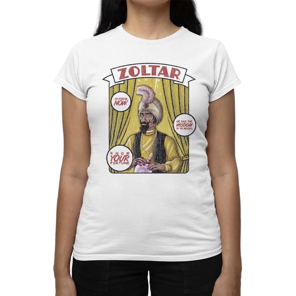 Fortune Teller Graphic Tee, Zoltar Women's T-shirt