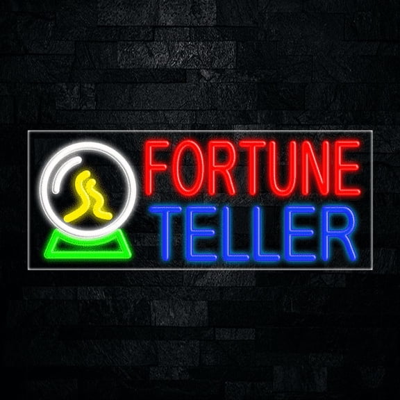 Fortune Teller-LED Neon Sign 30"L x 12"H #30797