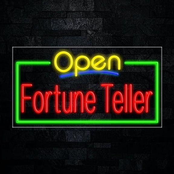 Fortune Teller LED Neon Sign 33"L x 18"H #35724